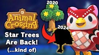 Star Trees Are BACK In Animal Crossing... Kind Of