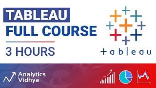 Tableau Full Course - in 3 Hours | Become a Data Visualization Rockstar | Beginner Level