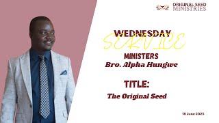 2025-0618PM - The Original Seed - Brother Alpha Hungwe