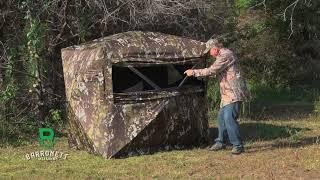 Wideside 95 Ground Blind Overview - Roger Raglin