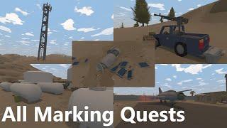 How to do all Flare Marking Quests in Unturned Arid (new update)