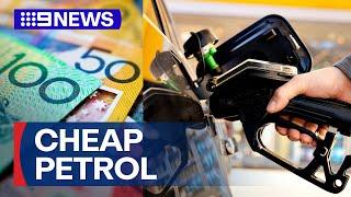 Sydney petrol prices hit two-year low | 9 News Australia