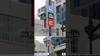 NPR sues Trump administration over federal funding cuts