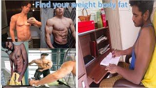 find your body fat weight where your like yeaha work done what next|Vpcg learning