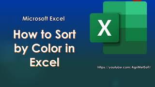 How to Sort by Color in Excel | Sort by Cell Color