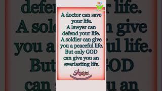 A doctor can save your life #bible quotes #christ #proverbs #thinkcreatelearn
