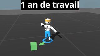 J'ai codé une IA qui apprend à marcher