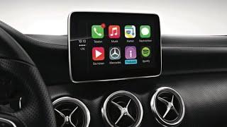 Обзор после установки модуля CarPlay и AndroidAuto для Mercedes GLC и лругих моделей.