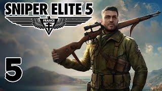 Sniper Elite 5 прохождение без комментариев часть 5  Sniper Elite 5 mission 4  Xbox Series X 60FPS