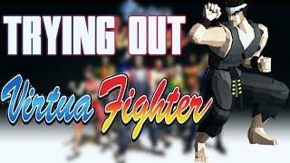 Trying out Virtua Fighter! | A lot of ring-outs