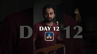 Day 12 : Pro and Simple way to remove background from your Video. #videoediting #davinciresolve