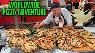 I Traveled 4 Countries To Make The Biggest Pizza Adventure Of My Life! Part 2