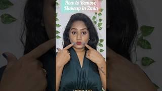 How To Remove Makeup Without Makeup Remover|Remove Makeup With Oil| #shorts  #ytshorts #makeup