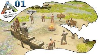 ARK Survival Evolved Gameplay - S2 Ep1 - Power Leveling - Let's Play