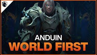 Liquid VS Anduin Wyrnn World First Mythic Kill - Sepulcher of the First Ones