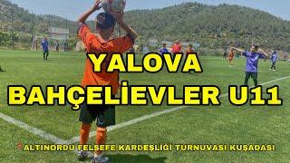 U11 TURNUVA MAÇI - YALOVA BAHÇELİEVLER SPOR & BAŞAKŞEHİR BLD