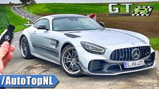 MERCEDES AMG GTR PRO REVIEW POV on ROAD & AUTOBAHN (NO SPEED LIMIT) by AutoTopNL