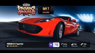 NFS No Limits 'Proving Grounds ' Ferrari 812 Superfast | DAY 7