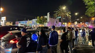 LOS ANGELES DODGERS WIN‼️ WHITTIER BLVD LIVE 