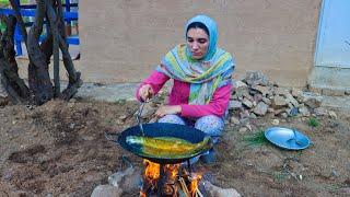 Cooking Salmon and Sour Chicken in Iranian Village Style : Rural Life in the Mountains of Iran