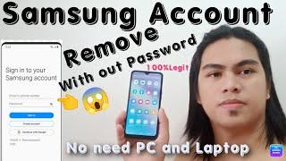 Samsung Account Remove with out Password No need PC or Laptop