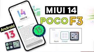 Finally POCO F3 MIUI 14.0.4.0 Global Stable Android 13 Update | MIUI 14 Poco F3 Android 13 Update