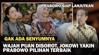 PUAN GAK ADA SENYUMNYA SAAT PRESIDEN JOKOWI PIDATO SINGGUNG PURNATUGAS & YAKIN PRABOWO PRESIDEN