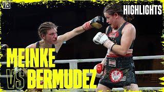 Nina Meinke vs Daniela Bermudez | Boxen | DAZN Highlights