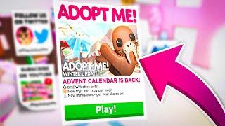 Рождественское обновление уже в Адопт Ми Роблокс! Новогодняя обнова в Adopt Me Roblox! Новые петы