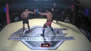 Lion Fighting Championships 27 -  Ibtasem Din vs Charles Levermore