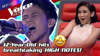 12-Year-Old STUNS coaches with ASTONISHING VOICE in The Voice Kids! 