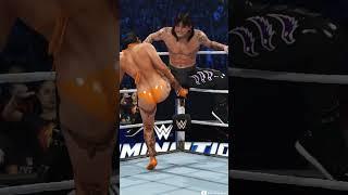 Dominik Mysterio vs Rhea RipleyPart 4 WWE 2K24 #dominikmysterio #rhearipley #wwe #wwe2k24 #shorts