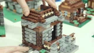 Steve's Shelter - LEGO Minecraft Co-Build