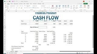 How to Create a Cash Flow Statement in Excel | Step-by-Step Tutorial