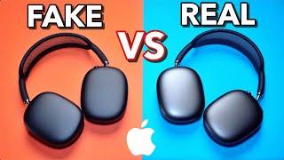 FAKE VS REAL Apple AirPods Max - Buyers Beware - Perfect Clone!