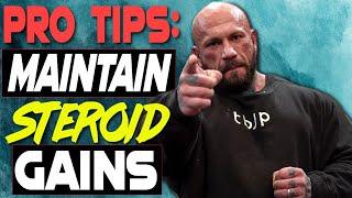 HGH & Other Tools To Maintain Muscle Between Cycles