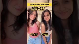 VJTI COEP After Scoring 80 %tile | mht cet 2024 Top Colleges | #shorts #trending #mhtcet #mhtcet2024