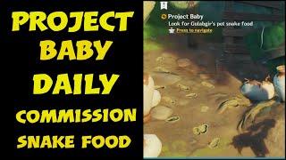 Look for Gulabgirs pet snake food commission Genshin Impact Project Baby