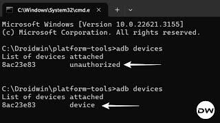 How to Fix ADB Devices Unauthorized