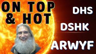 Big Gains in Hot Charts and Lingering News‍️ Zidar On Top & Hot Penny Stocks $DHS~$DSHK~$ARWYF