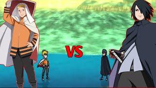 What If Adult Hokage Naruto Vs Adult Sasuke