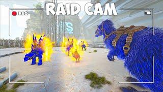 Ark Raid Cam - How a Youtuber Tribe Made The Alpha's Quit MTS Ark!