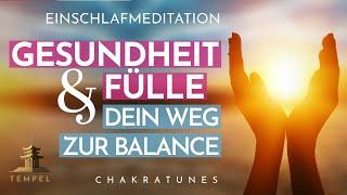 Einschlafmeditation für Gesundheit & Fülle | Tiefe Entspannung und Balance finden