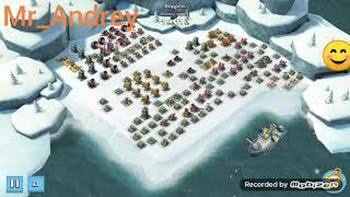 Прохождения Гирхарт с канонерки.                                               #Mr_Andrey #BoomBeach