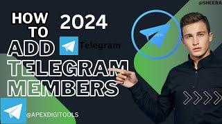 New telegram marketing tool to scrap live group 2024