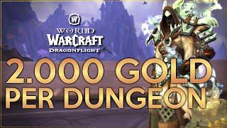 Mehr als 2.000 Gold aus nur einem Dungeon - mit diesem Addon! | WoW Dragonflight Gold Guide