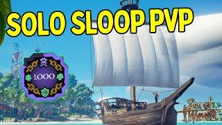 Solo Sloop Hourglass PvP (Sea of Thieves)