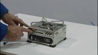 ALCOHOL GEL STOVE BY CAN- ITALY (fornello ad alcool gel)