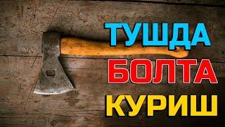 Туш табири - Тушда болта куриш