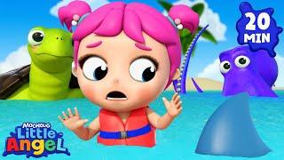 Baby John’s Underwater Fun! | Little Angel And Friends Kid Songs